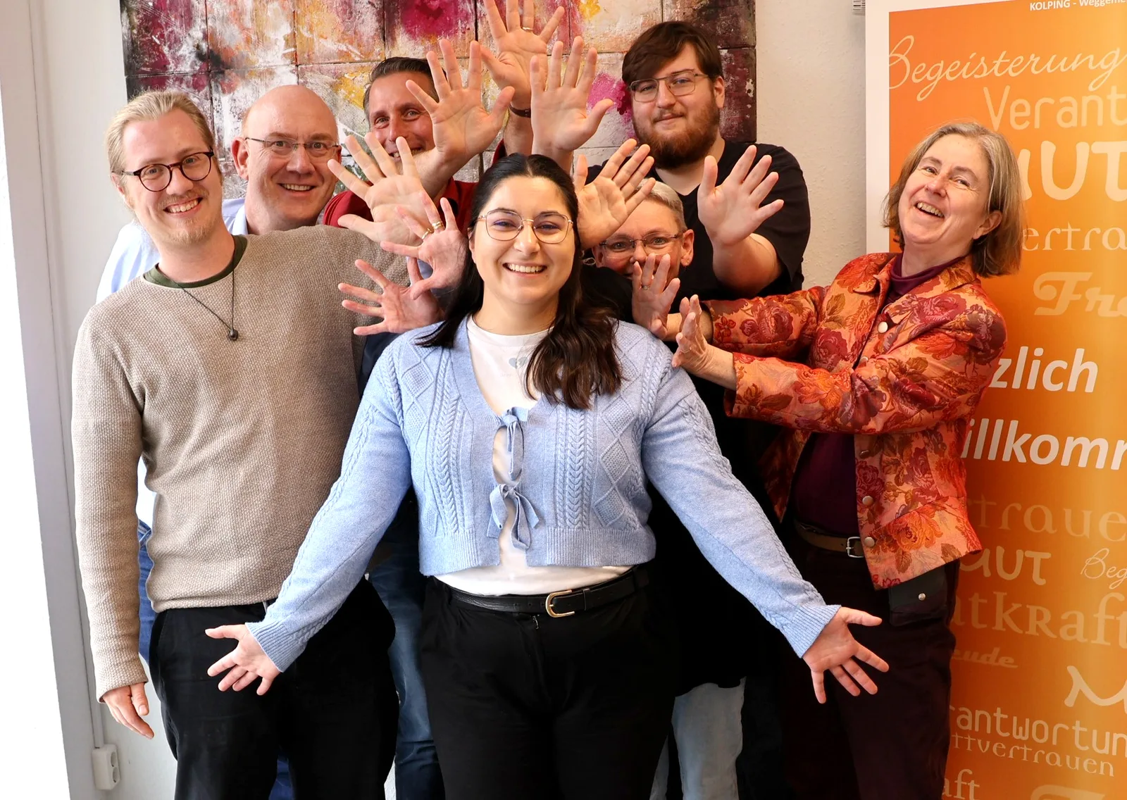 Team der Kolpingjugend DV Aachen